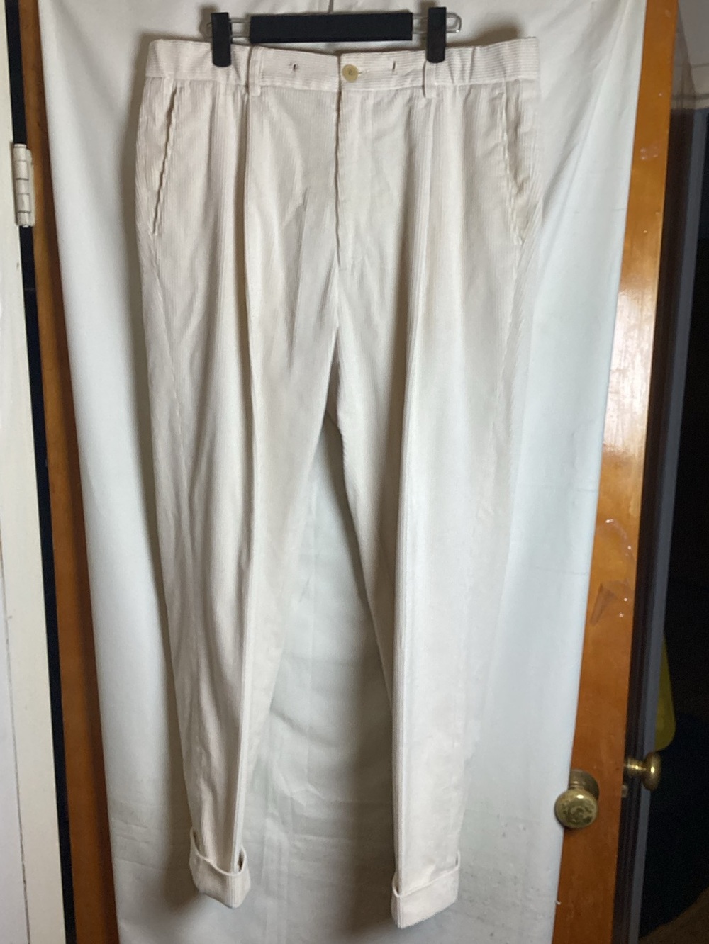 Todd Snyder corduroy pants with turned up ankle SZ M casual ,office